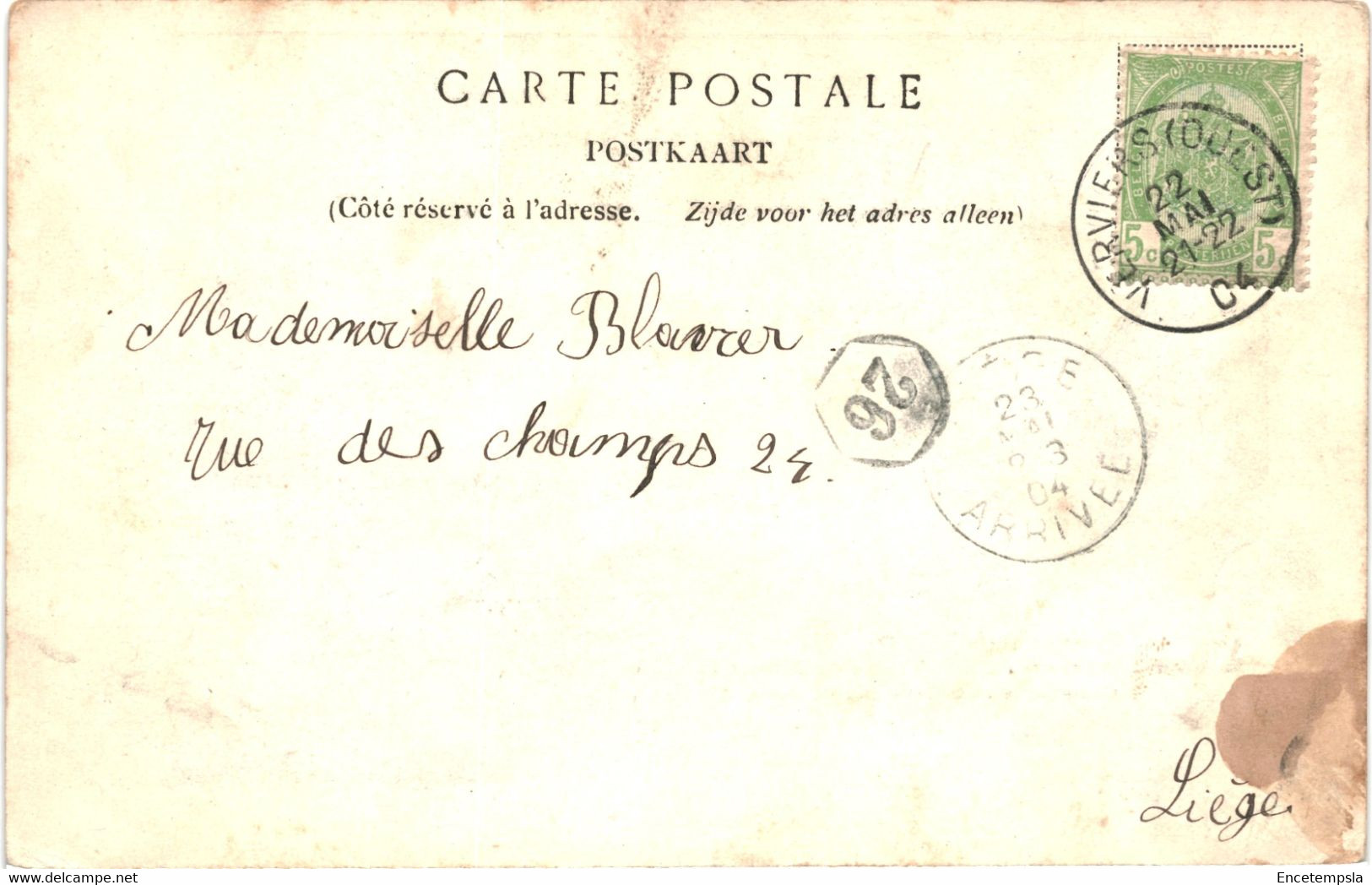 CPA Carte Postale  Belgique Barrage De La Gileppe Le Lac 1904  VM58400 - Gileppe (Stuwdam)