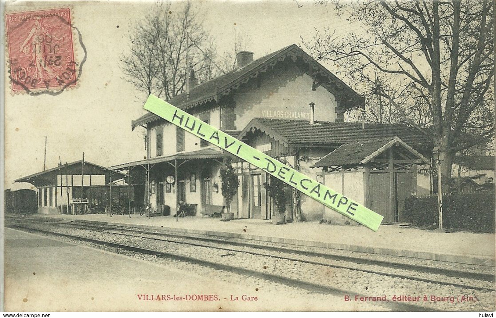 01  VILLARS LES DOMBES - LA GARE (ref A3966) - Villars-les-Dombes