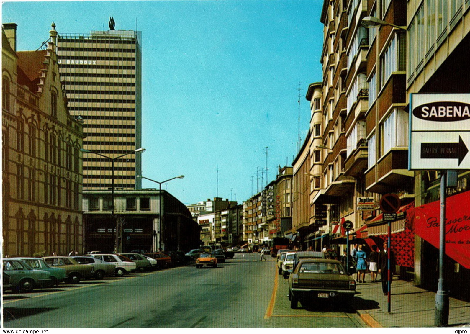 Charleroi  Boulevard Tirou Car / Auto - Charleroi