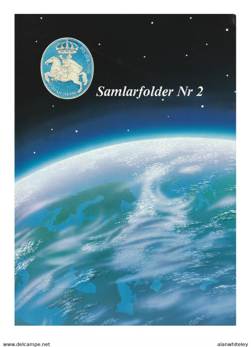 SWEDEN 1991 EUROPA XX Europe In The Space Age: Postal Museum Folder #2 UM/MNH - Saggi E Prove