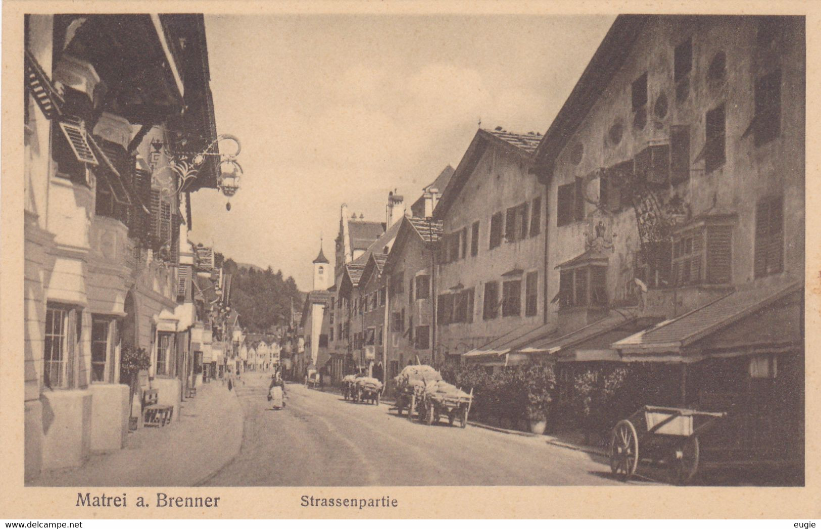 1479/ Matrei Am Brenner, Strassenpartie - Matrei Am Brenner