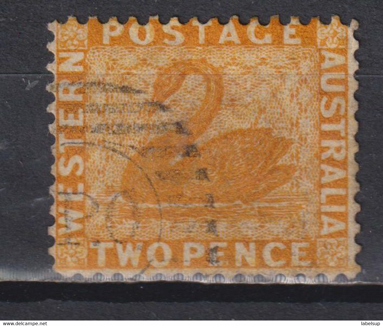 Timbre Oblitéré D'Australie Ouest De 1882 N° MI 24C - Usados