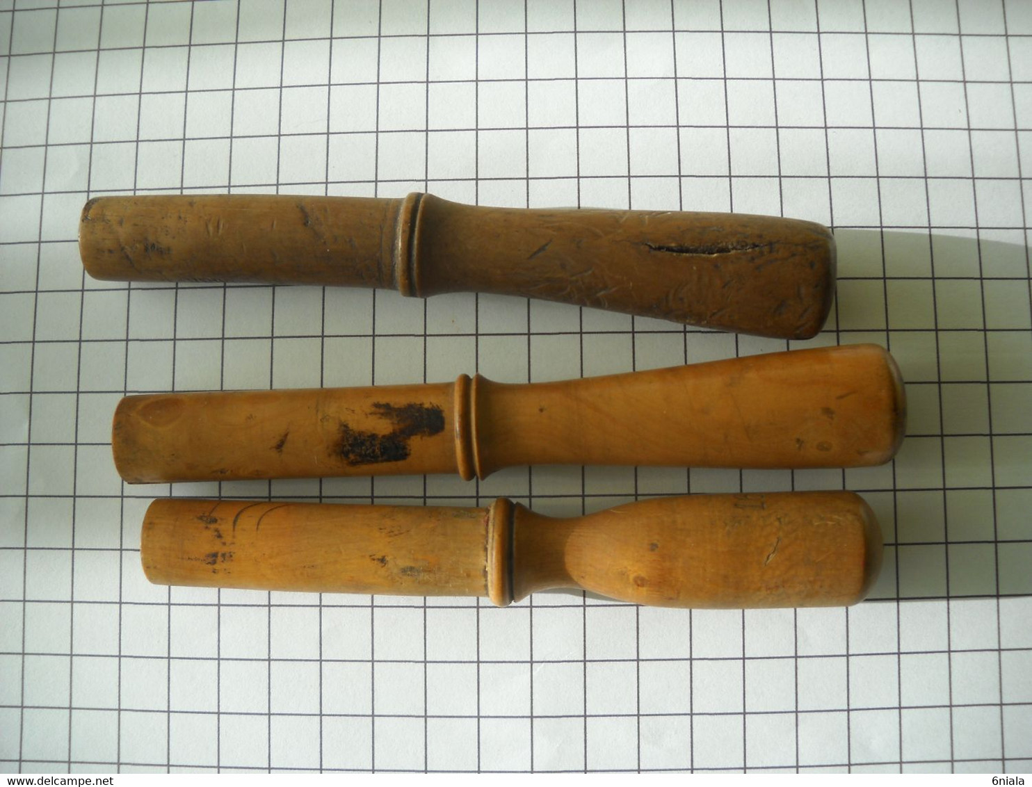 LOT De 3 BOURROIR   Cartouche, Rechargement, Fusil, Chasse,  Equipement Chasseur, Diamètre 15 Pour Calibre 16 Ou Autre - Otros & Sin Clasificación