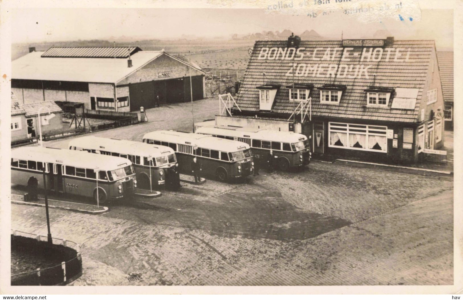 Den Oever Wieringen Busstation Bondshotel Zomerdijk 1445 - Den Oever (& Afsluitdijk)