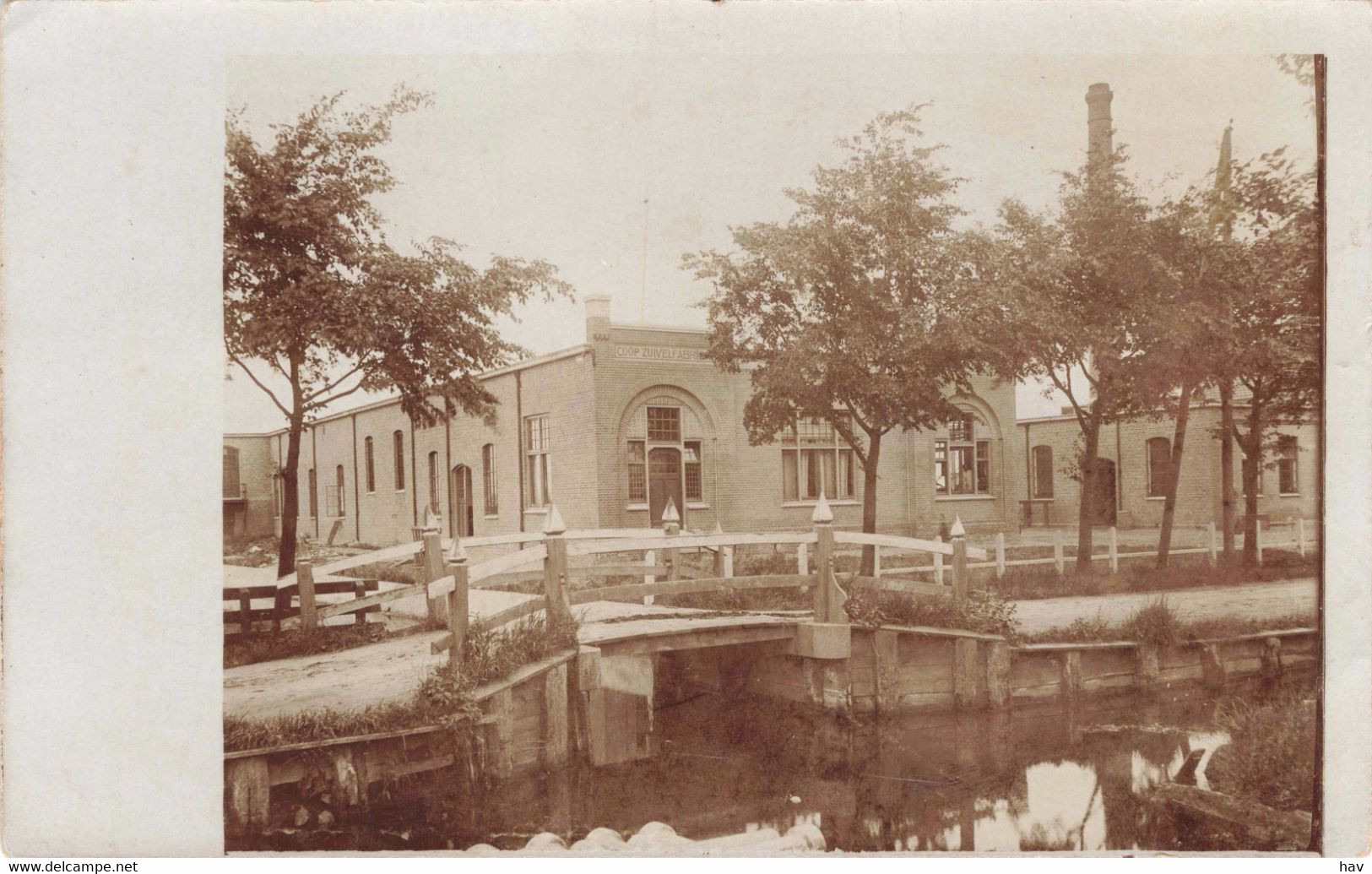 Assendelft Zuivelfabriek Oude Fotokaart 1452 - Zaanstreek