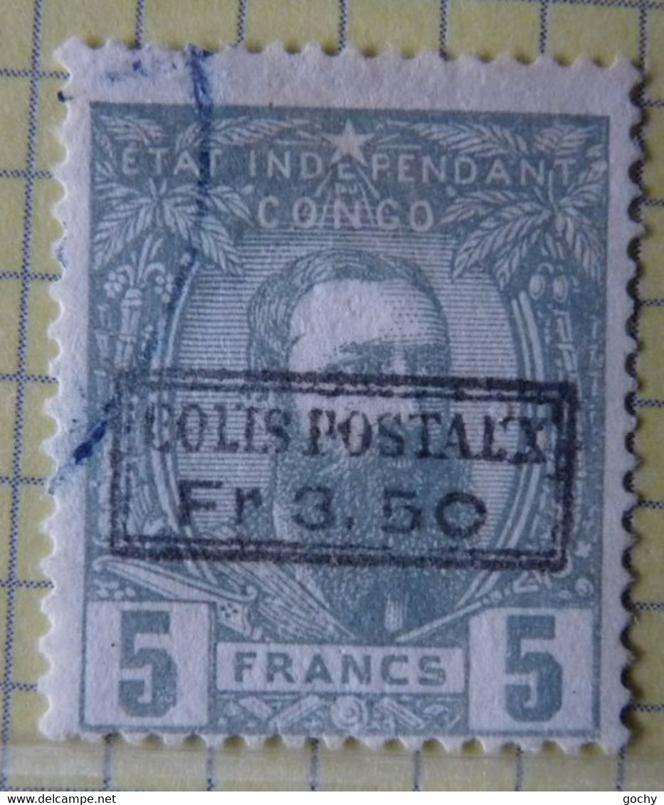 BELGIAN CONGO BELGE :  1889  -    CP 5 Obli      CAT: 240,00€         COLIS POSTAUX - Paketmarken