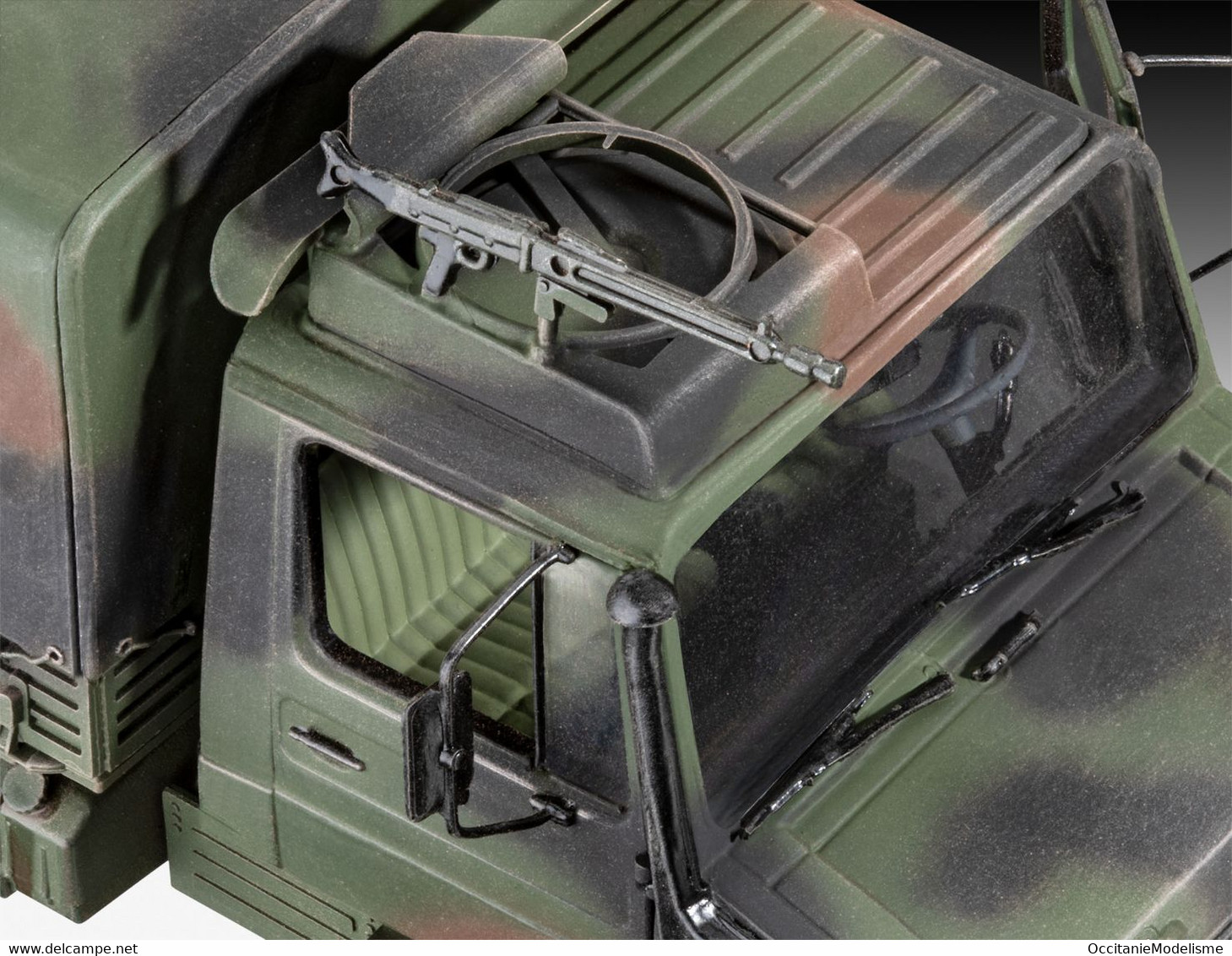Revell - Mercedes UNIMOG 2T Milgl Maquette Militaire Kit Plastique Réf. 03337 Neuf NBO 1/35 - Véhicules Militaires