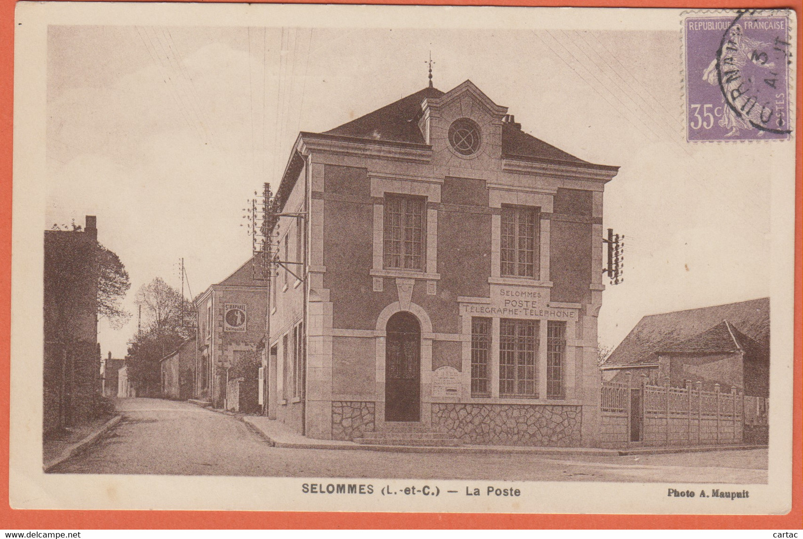 D41 - SELOMMES - LA POSTE - Selommes