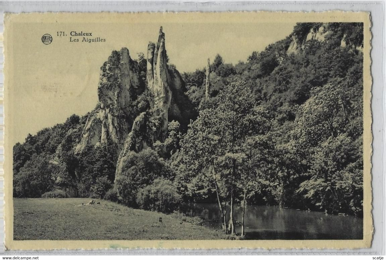 Chaleux     -    Les Aiguilles    -   1951   Naar   Gand - Houyet