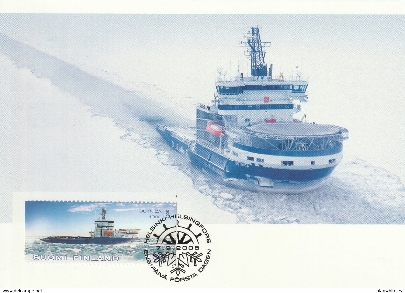 FINLAND 2005 Ice Breakers: Set of 4 Maximum Cards CANCELLED