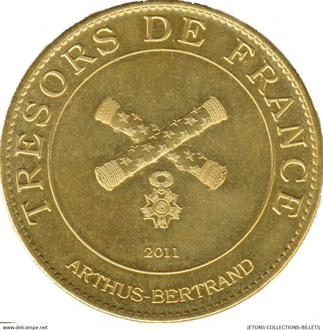 60 PARC ASTERIX AB 2011 MÉDAILLE TOURISTIQUE ARTHUS BERTRAND JETON TOURISTIQUE TOKENS MEDALS COINS - 2011