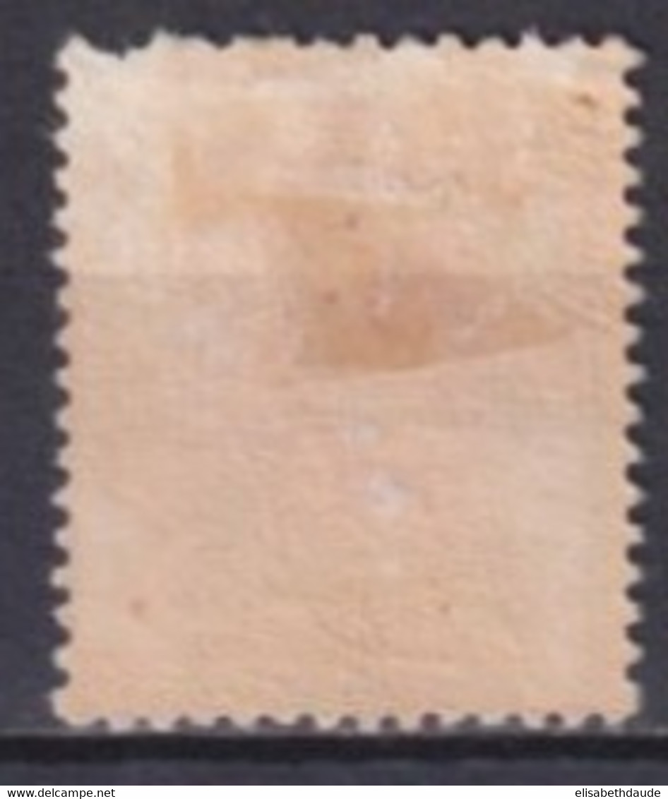 ISLANDE - 1907 - YVERT N°52 * MH FILIGRANE COURONNE - DEFECTUEUX - COTE = 100 EUR. - Unused Stamps