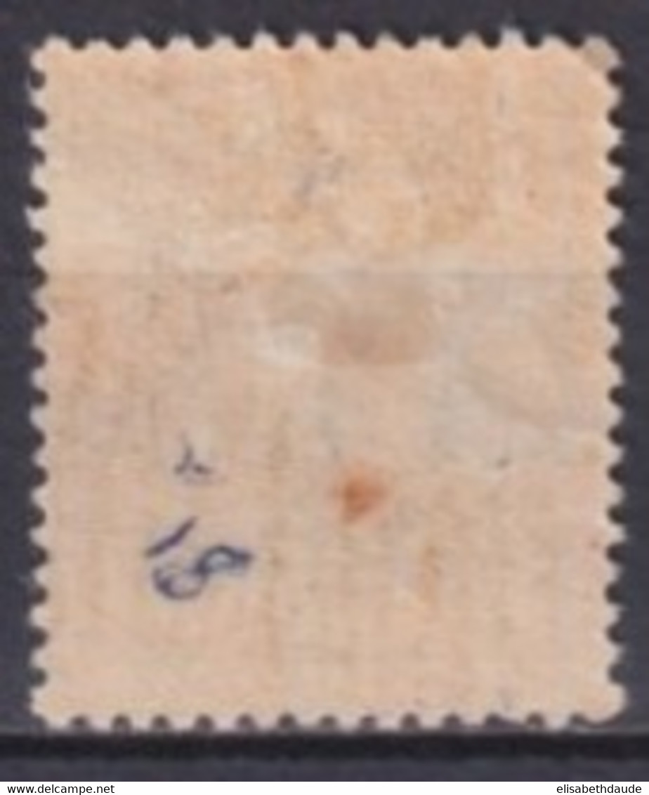 ISLANDE - 1913 - YVERT N°52 * MH FILIGRANE CROIX  - COTE = 185 EUR. - Ongebruikt