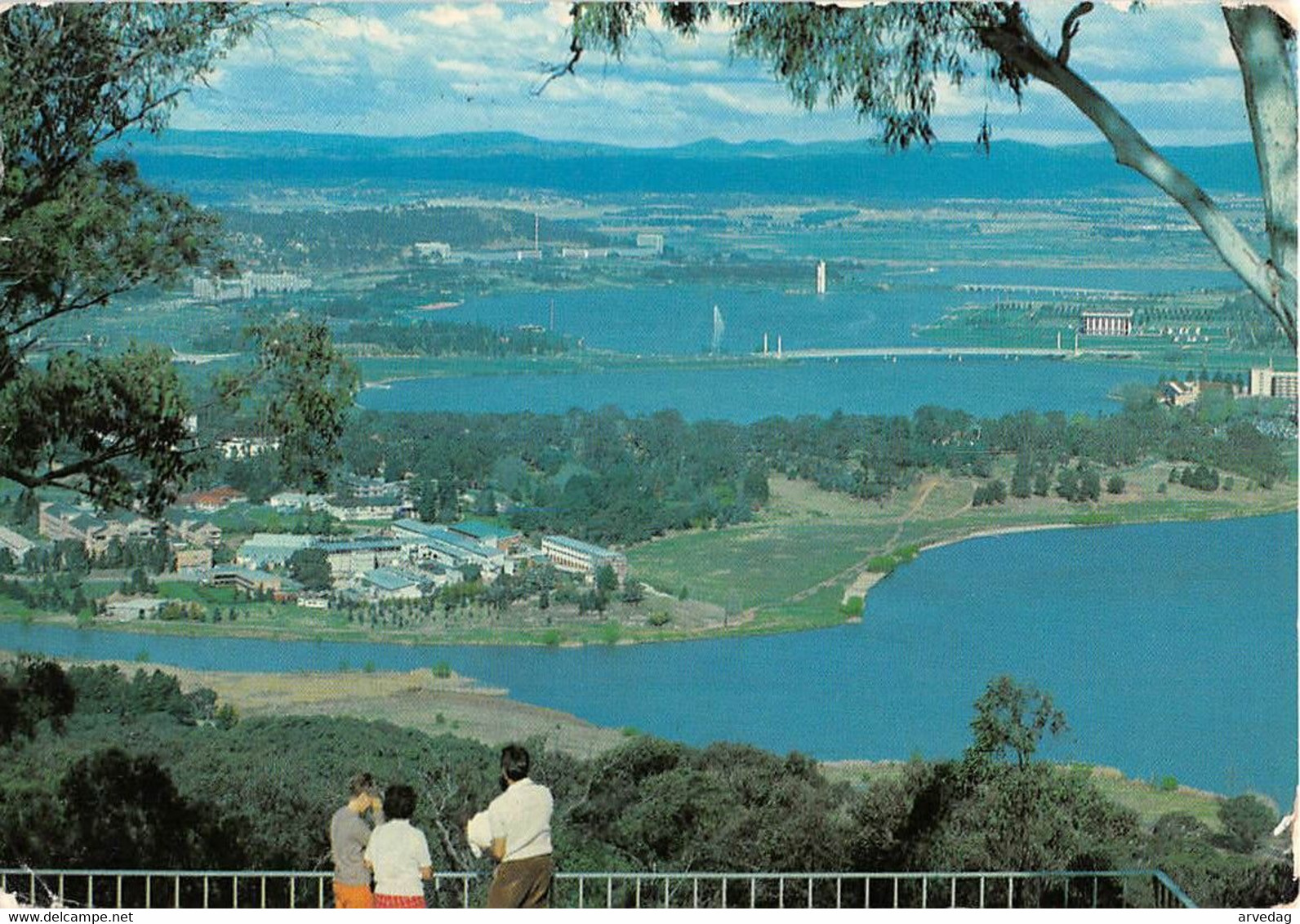 AG1172 AUSTRALIA VIEW FROM BLACK MOUNTAIN OVERLOOKING CANBERRA - Canberra (ACT)