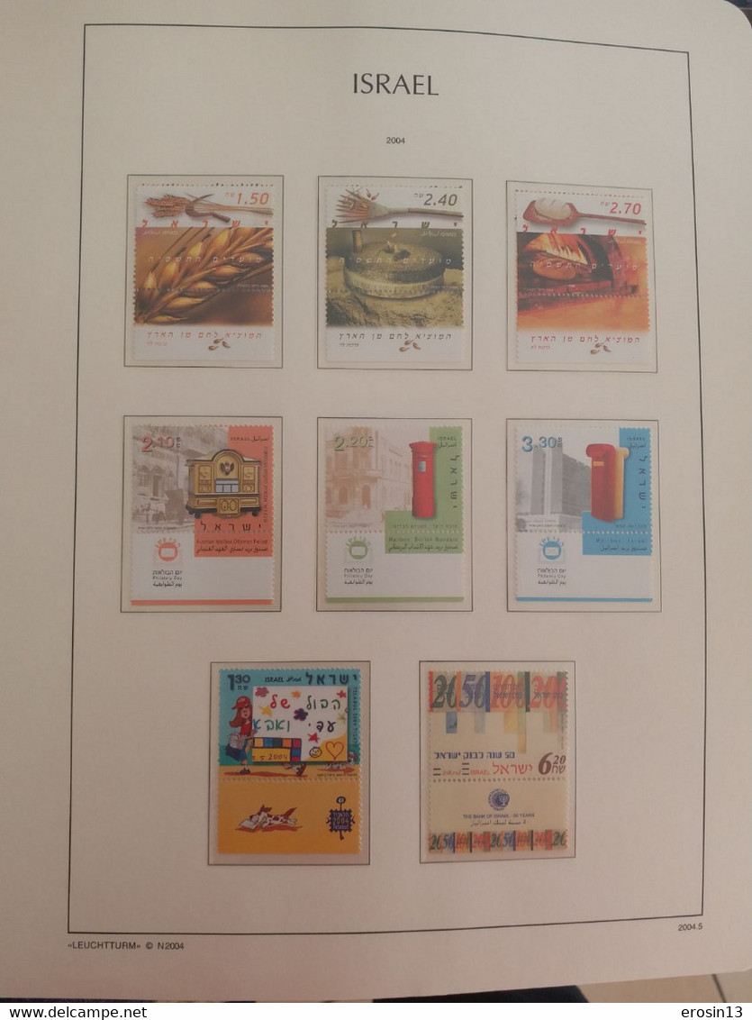 Collection de 1000 TIMBRES d'ISRAEL et Blocs - NEUFS**