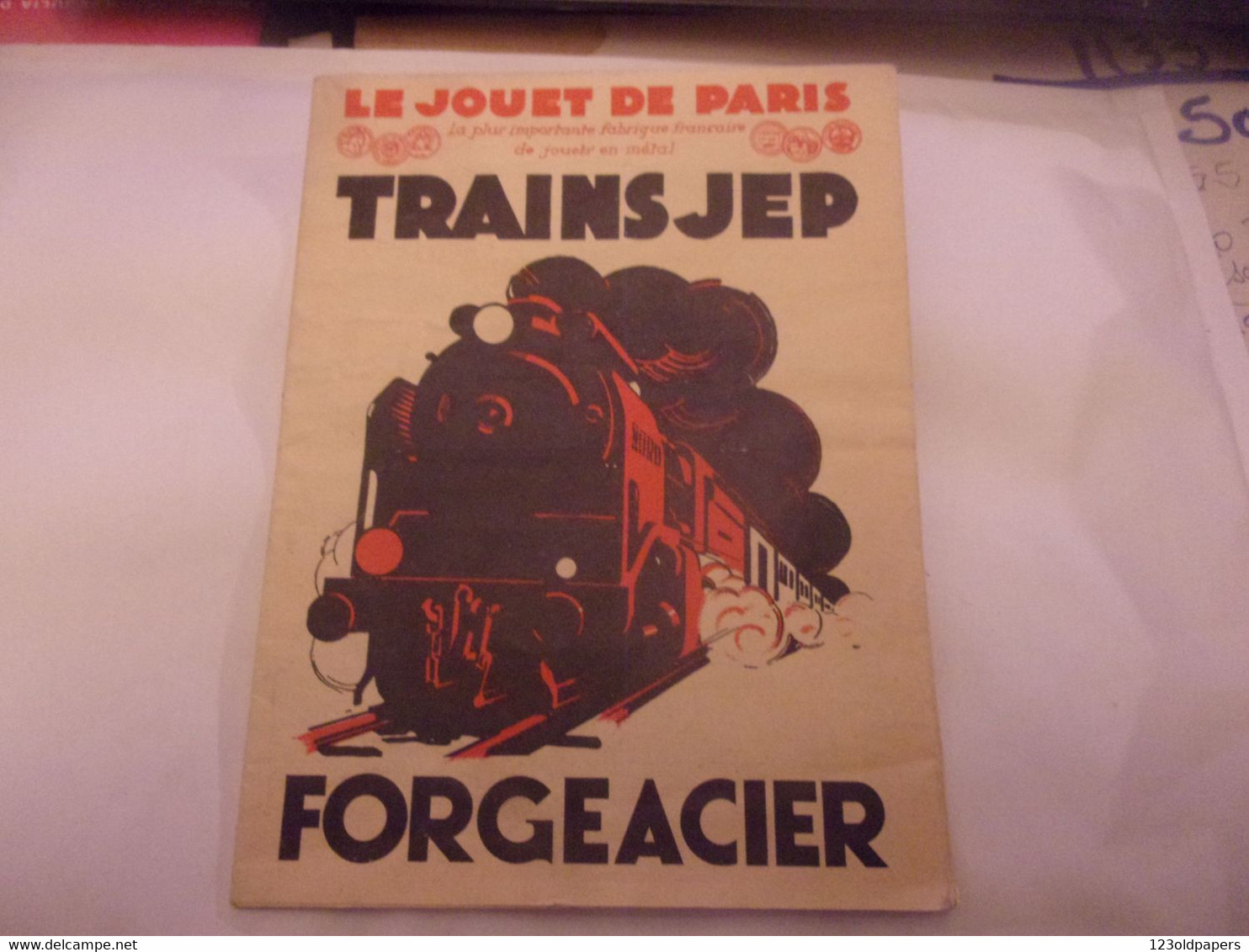 ♥️ CATALOGUE JEP LE JOUET DE PARIS TRAINS ELECTRIQUES MECANIQUES FORGEACIER - Unclassified