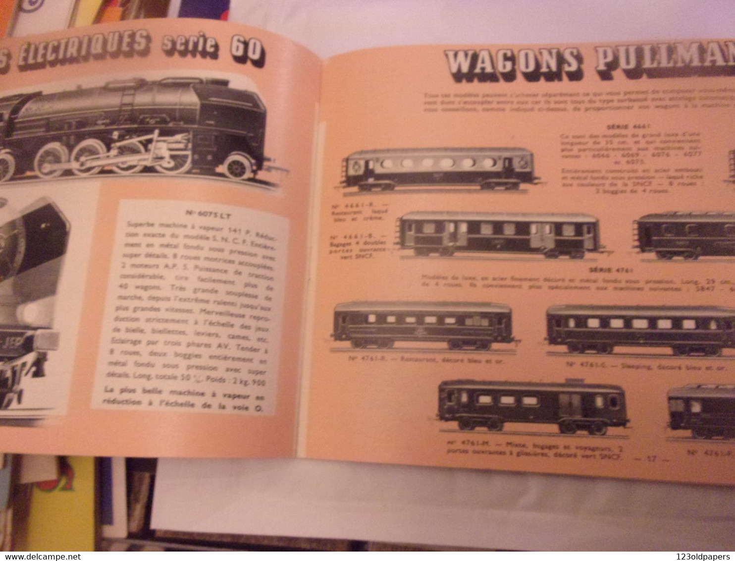 ♥️ CATALOGUE 1959  JEP LE JOUET DE PARIS TRAINS VOIES O ET HO  MINIA JEP 38 PAGES - Non Classés