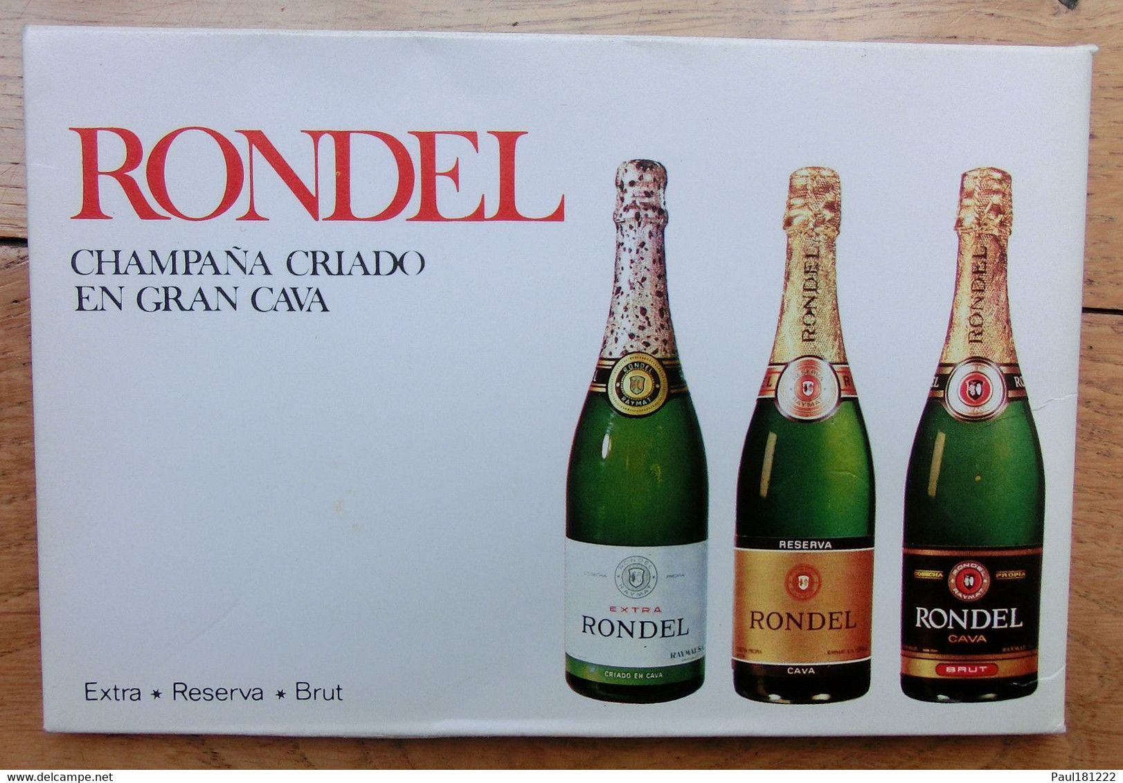 Cava Rondel, Barcelona, Espagne, Pochette Avec 8 Cartes Postales - Alcools