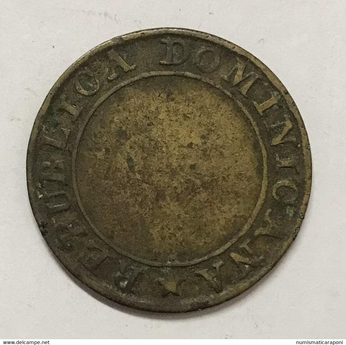 Rep. Dominicana 1/4 Di Real 1848 E.793 - Dominicaine