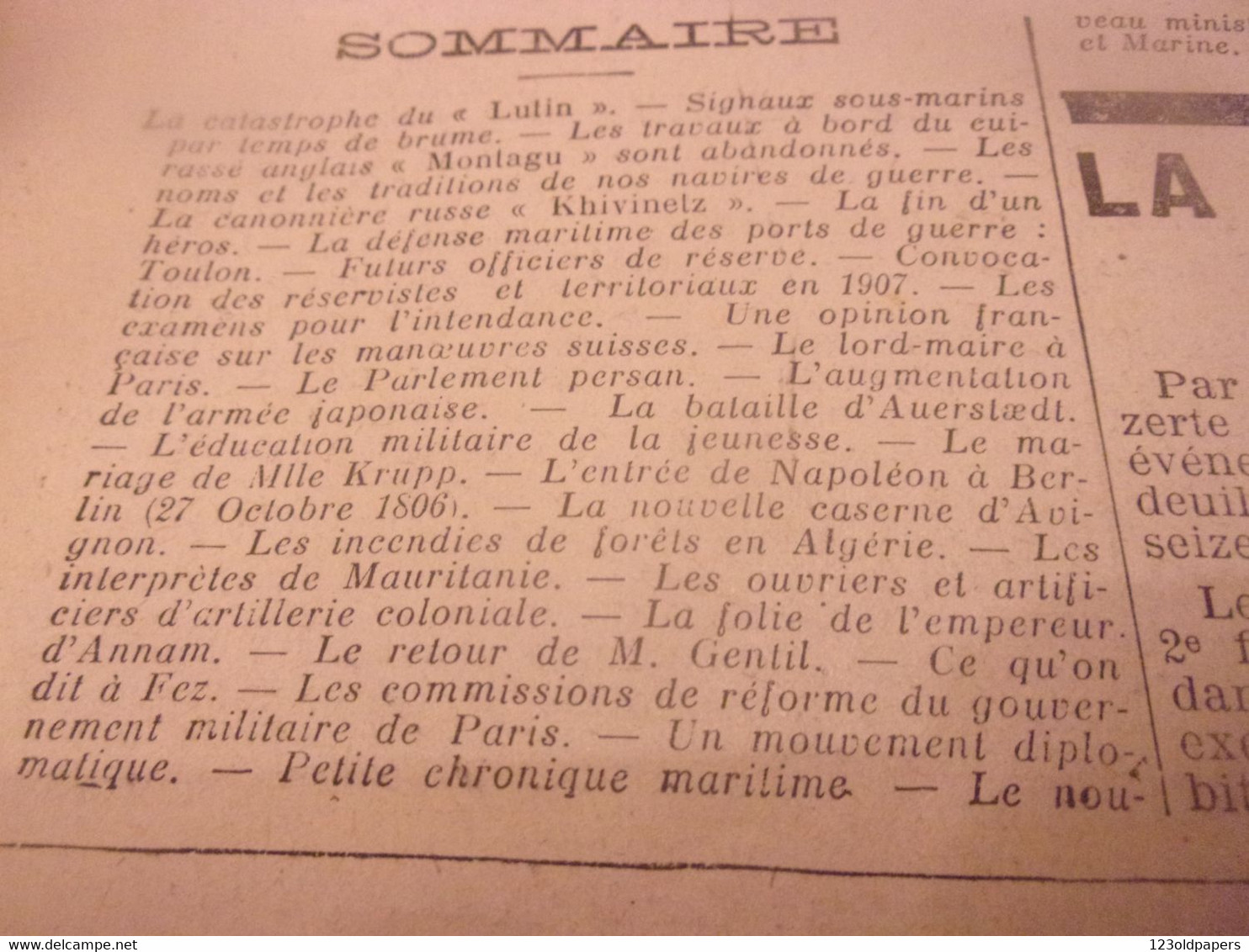 ♥️♥️ N°151 1906♥️ LE PETIT JOURNAL MILITAIRE MARITIME COLONIAL LUTIN SOUS MARIN ANNAM AVIGNON 58 EME... VOIR SOMMAIRE - Otros & Sin Clasificación