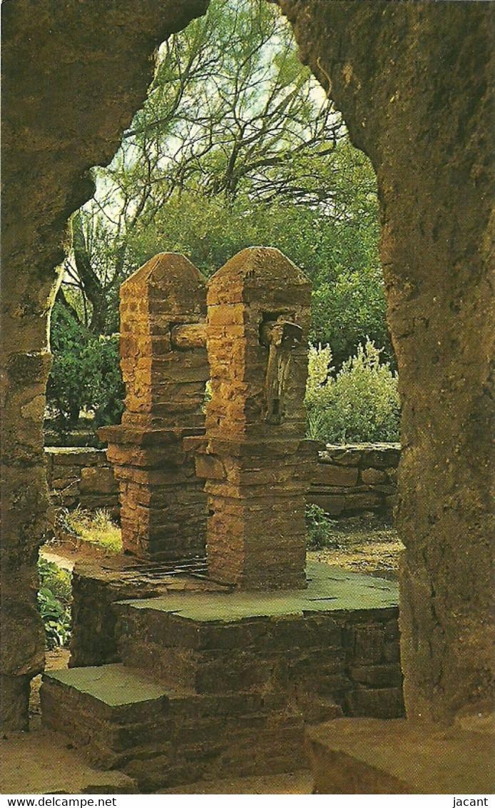 San Antonio - Texas - Wishing Well - San Jose Mission - San Antonio