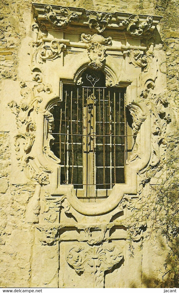 San Antonio - Texas - The Rose Window - San Jose Mission - San Antonio