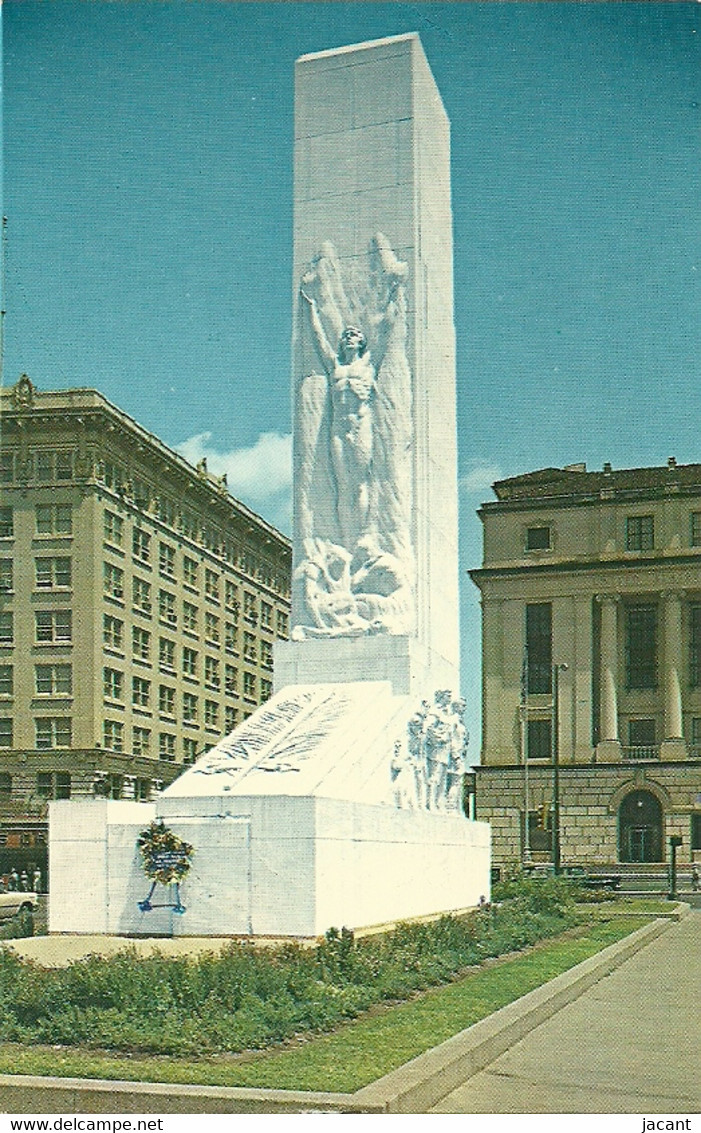 San Antonio - Texas - Alamo Cenotaph - San Antonio