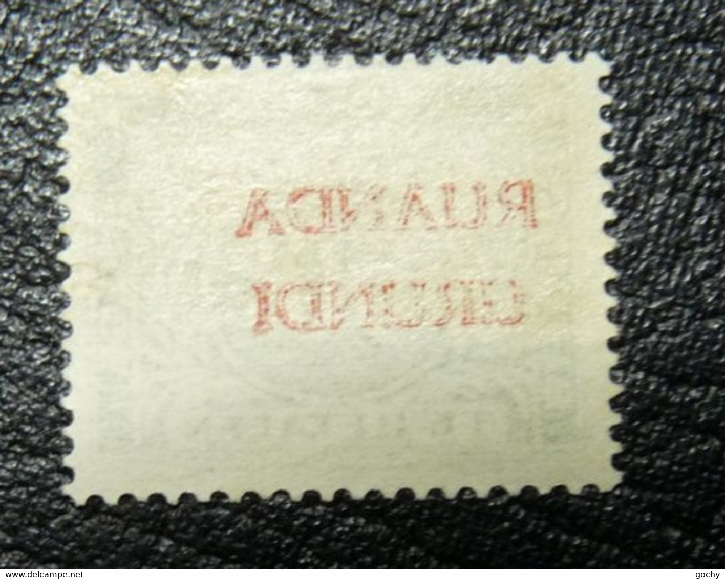 RUANDA - URUNDI:  1943  - TAXE  N° 17 *    Curiosité    RECTO / VERSO - Unused Stamps