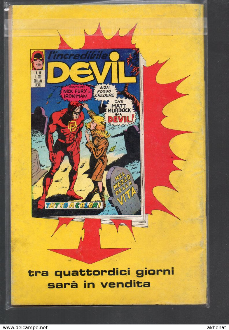 BIG - DEVIL (Corno 1972) N. 53  LA MORTE... Usato. - Super Héros