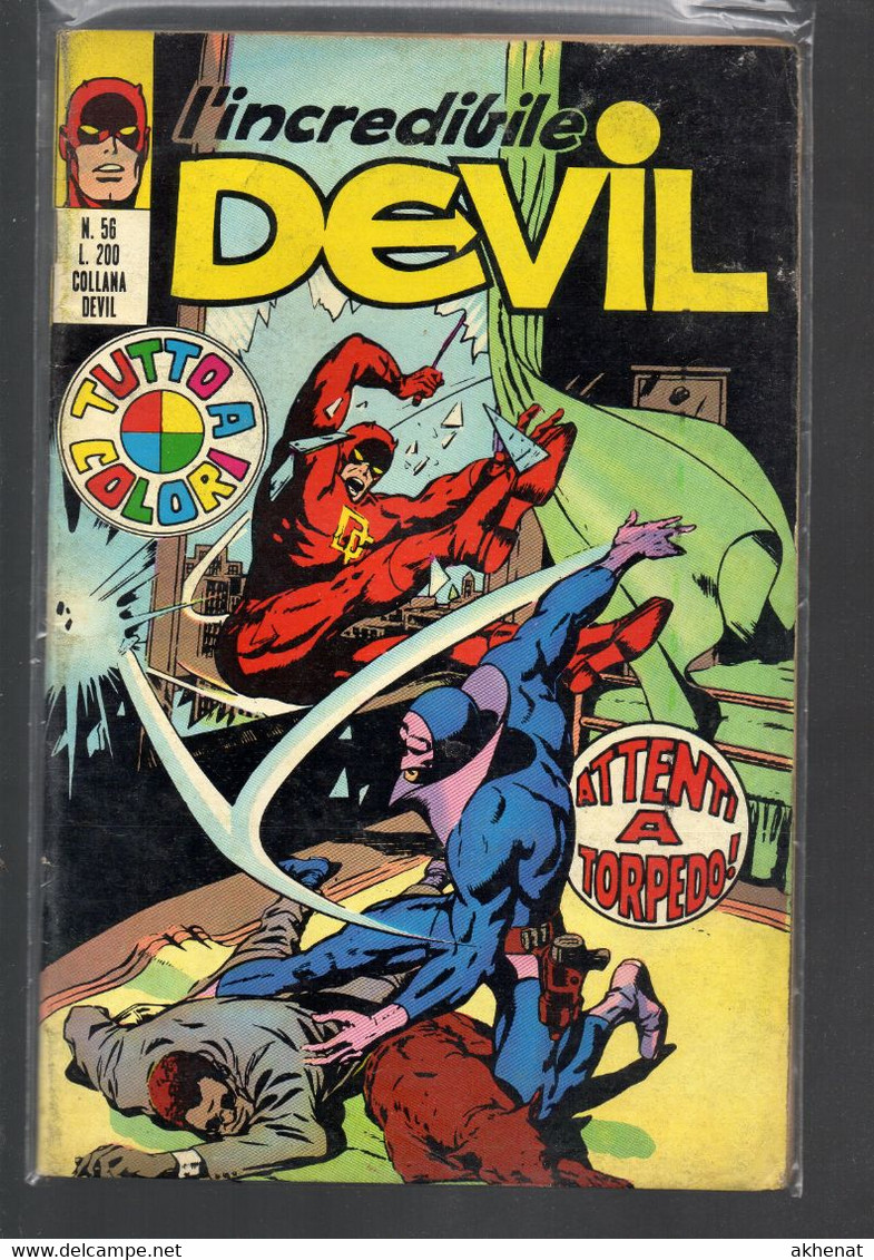 BIG - DEVIL (Corno 1972) N. 56 ATTENTI A TORPEDO. Usato. - Super Heroes