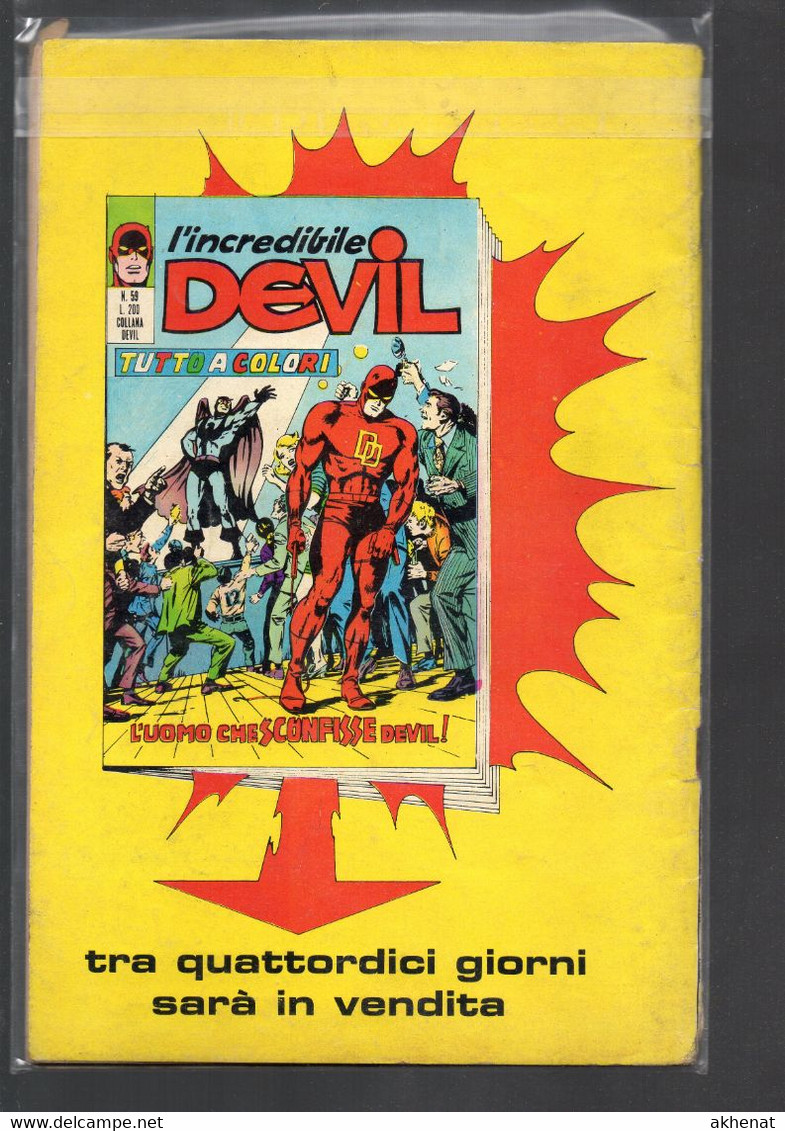 BIG - DEVIL (Corno 1972) N. 58 IL TRIO MALEFICO. Usato. - Super Heroes