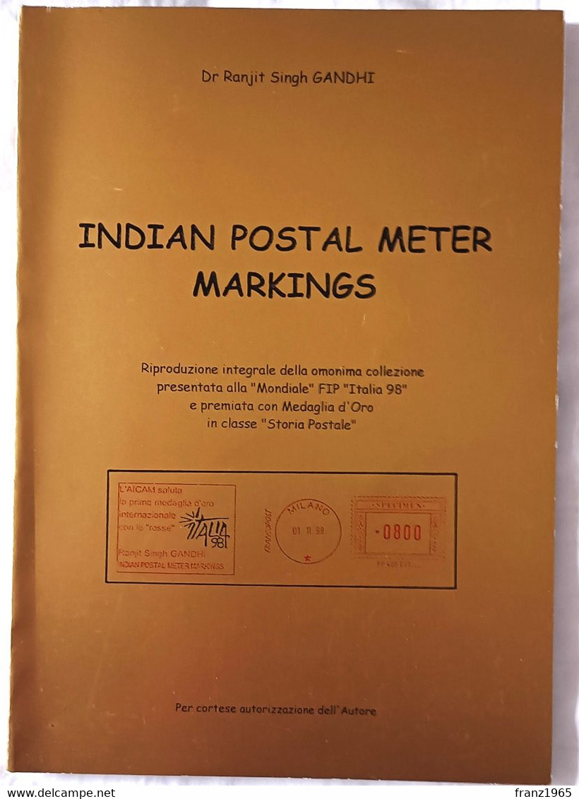 Ranjit Singh Gandhi, Indian Postal Meter Markings - Machine Postmarks