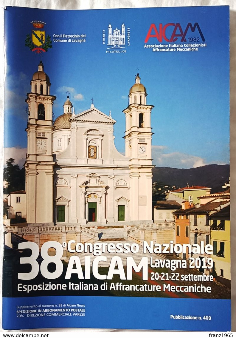 38a Mostra Italiana Di Affrancature Meccaniche - 38° Congresso AICAM, 2019 - Machine Postmarks