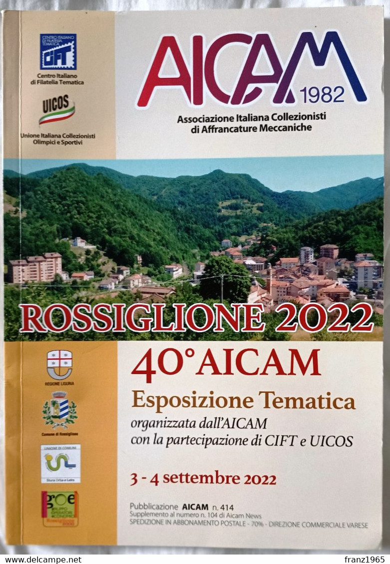 40a Mostra Italiana Di Affrancature Meccaniche - 40° Congresso AICAM, 2021 - Oblitérations Mécaniques