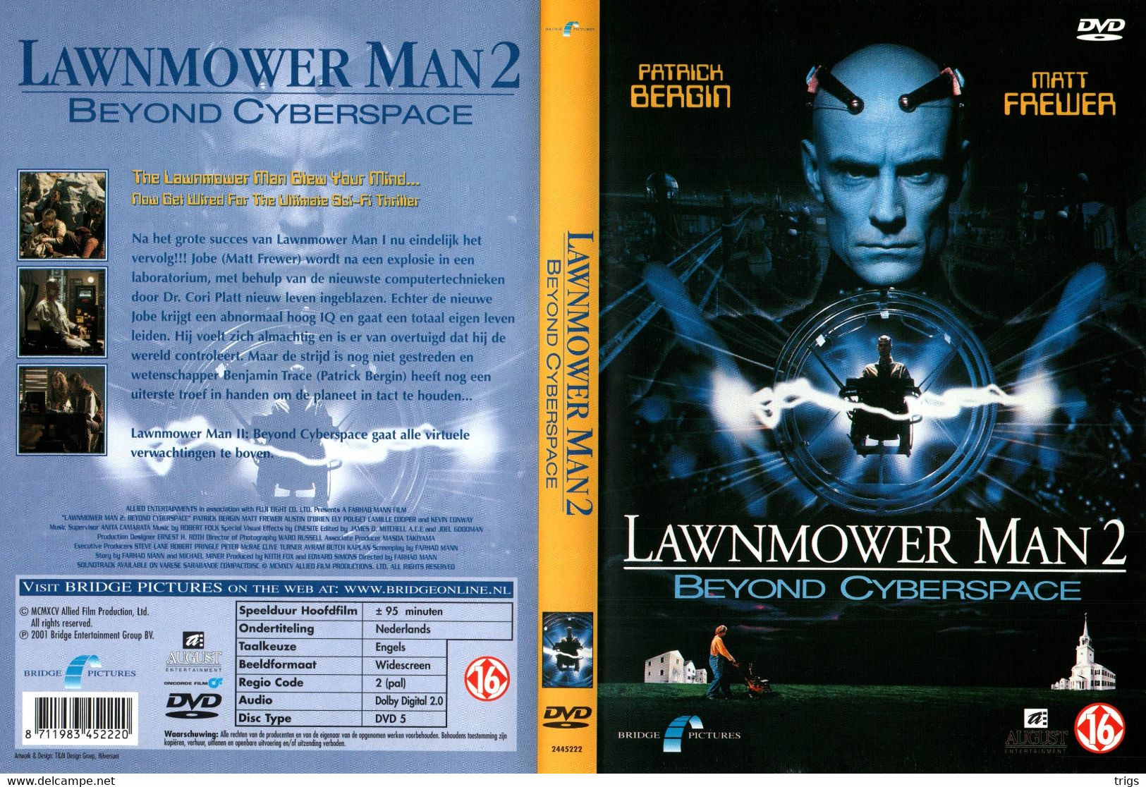 DVD - Lawnmower Man 2: Beyond Cyberspace - Sci-Fi, Fantasy