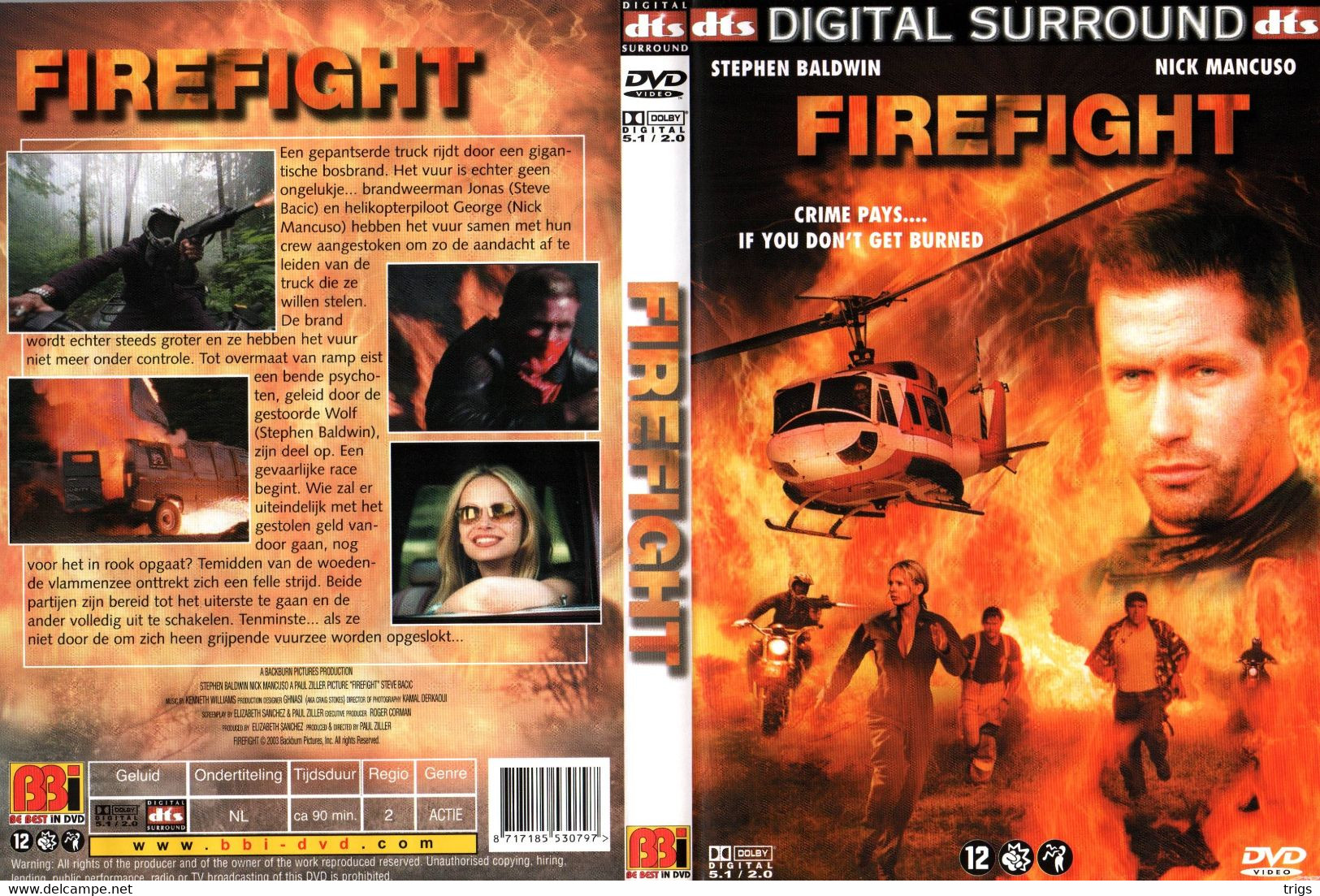 DVD - Firefight - Action, Aventure