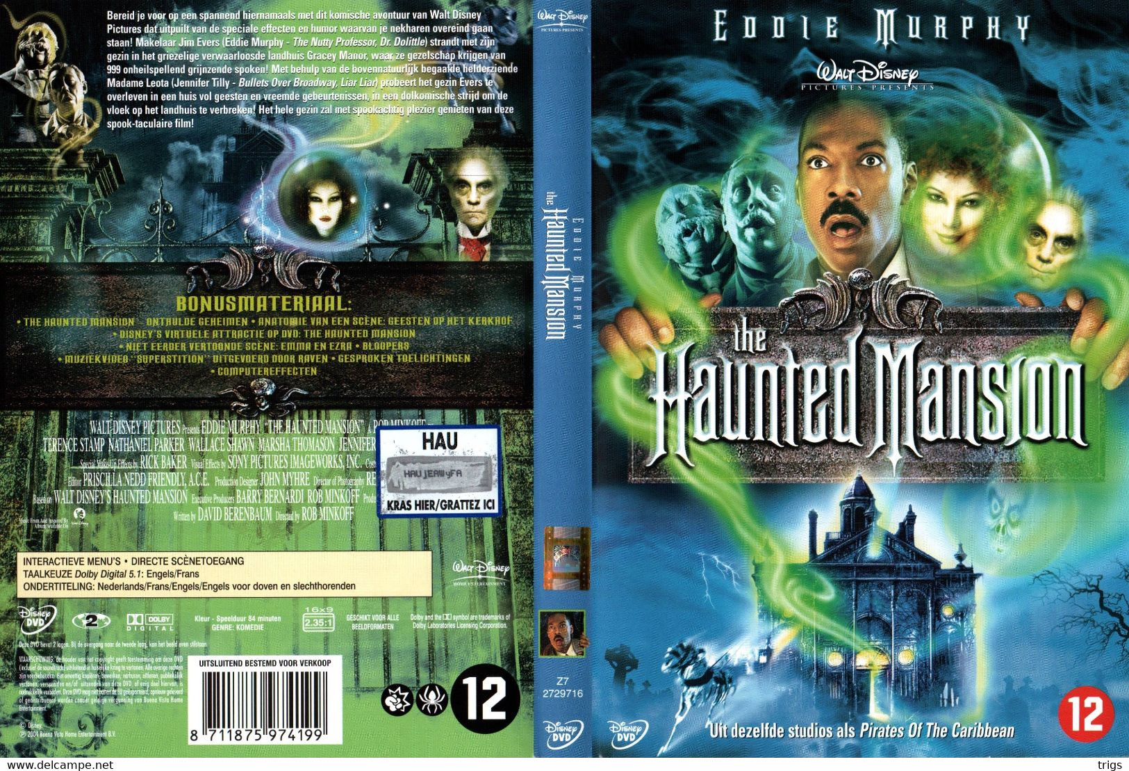 DVD - The Haunted Mansion - Komedie