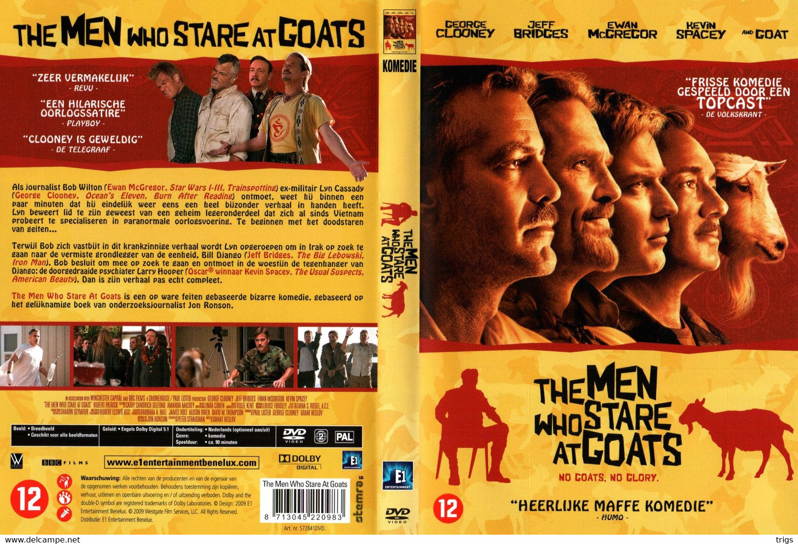 DVD - The Men Who Stare At Goats - Komedie