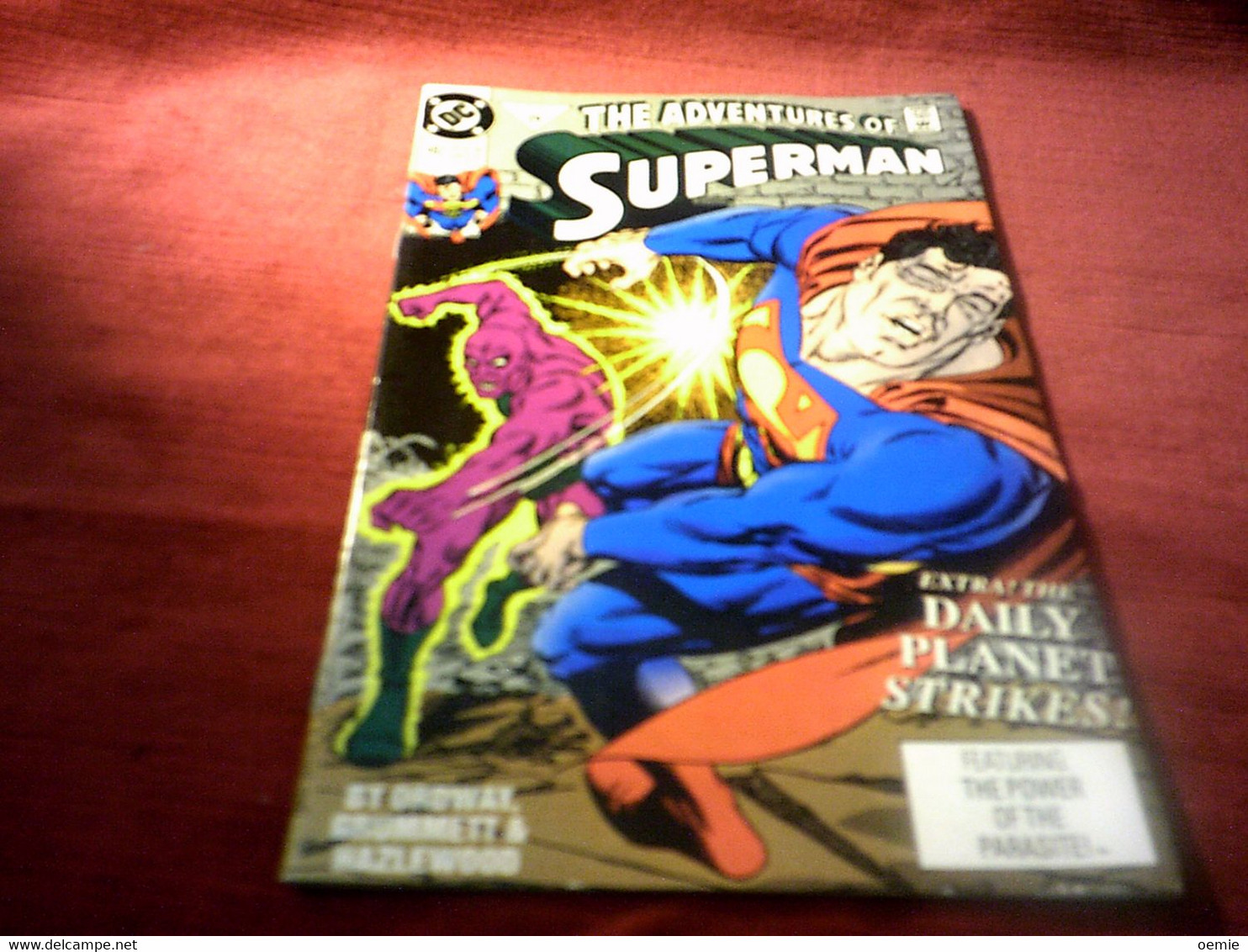 THE  ADVENTURES OF SUPERMAN  N° 482  SEP 91 - DC