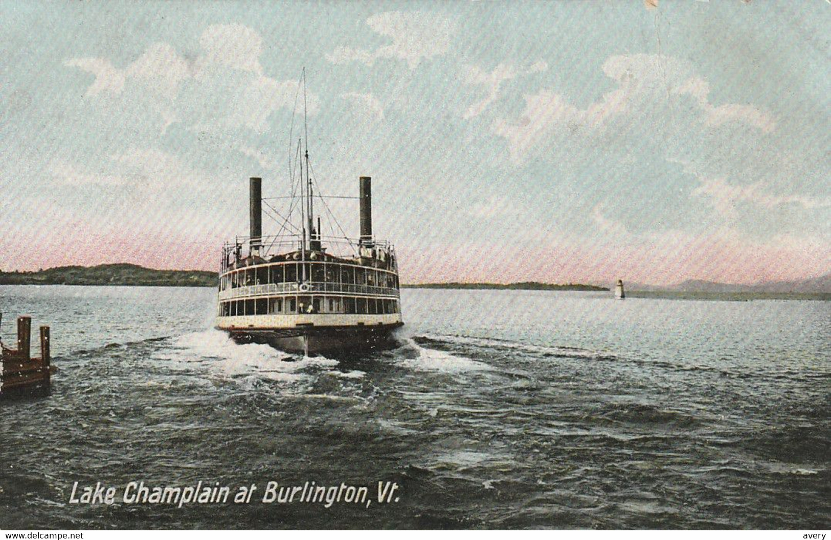 Lake Champlain At Burlington, Vermont - Burlington