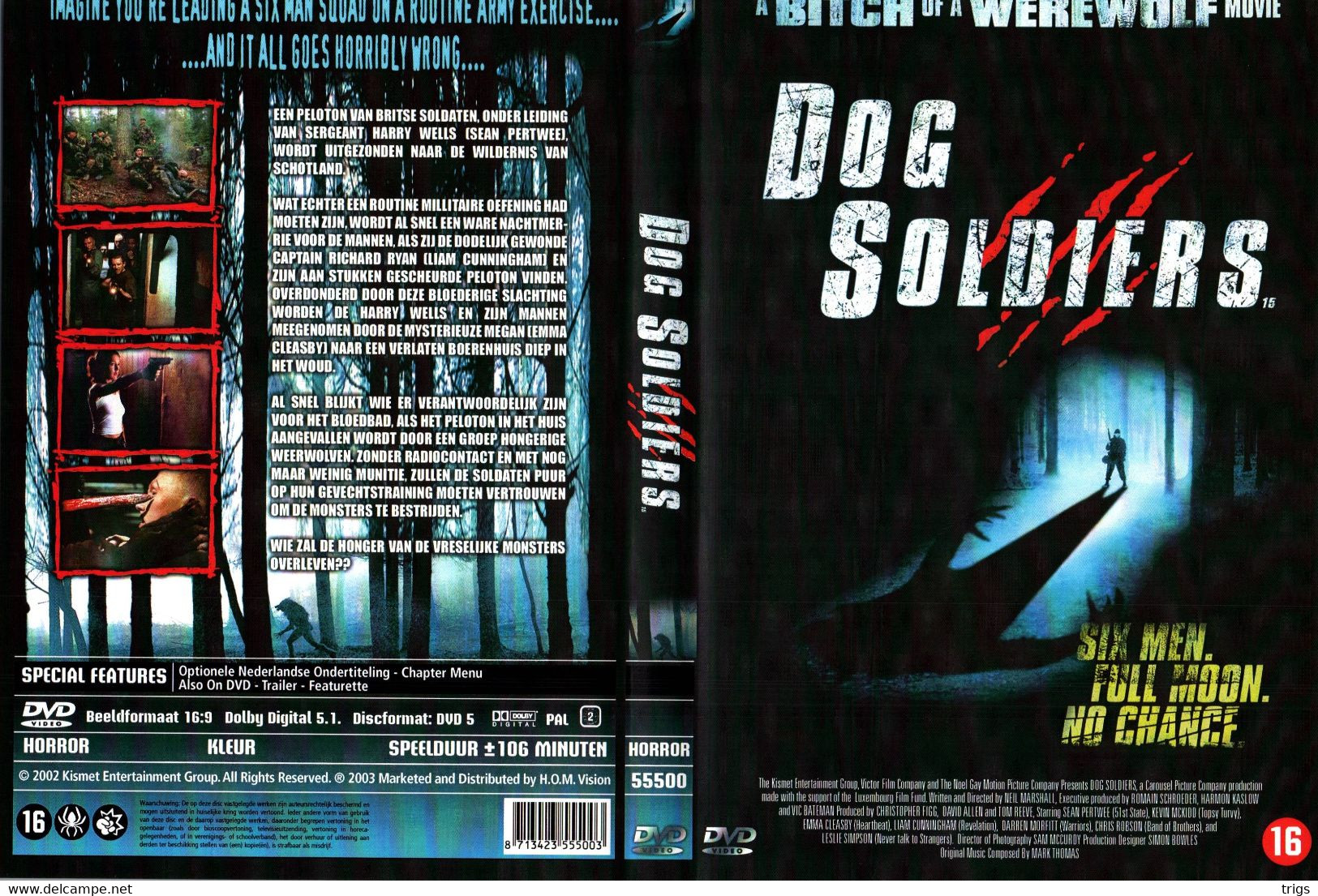 DVD - Dog Soldiers - Horreur