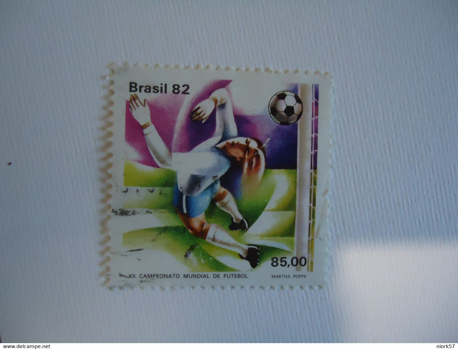 BRAZIL  USED STAMPS   FOOTBALLS BRAZIL 1982 - Copa America