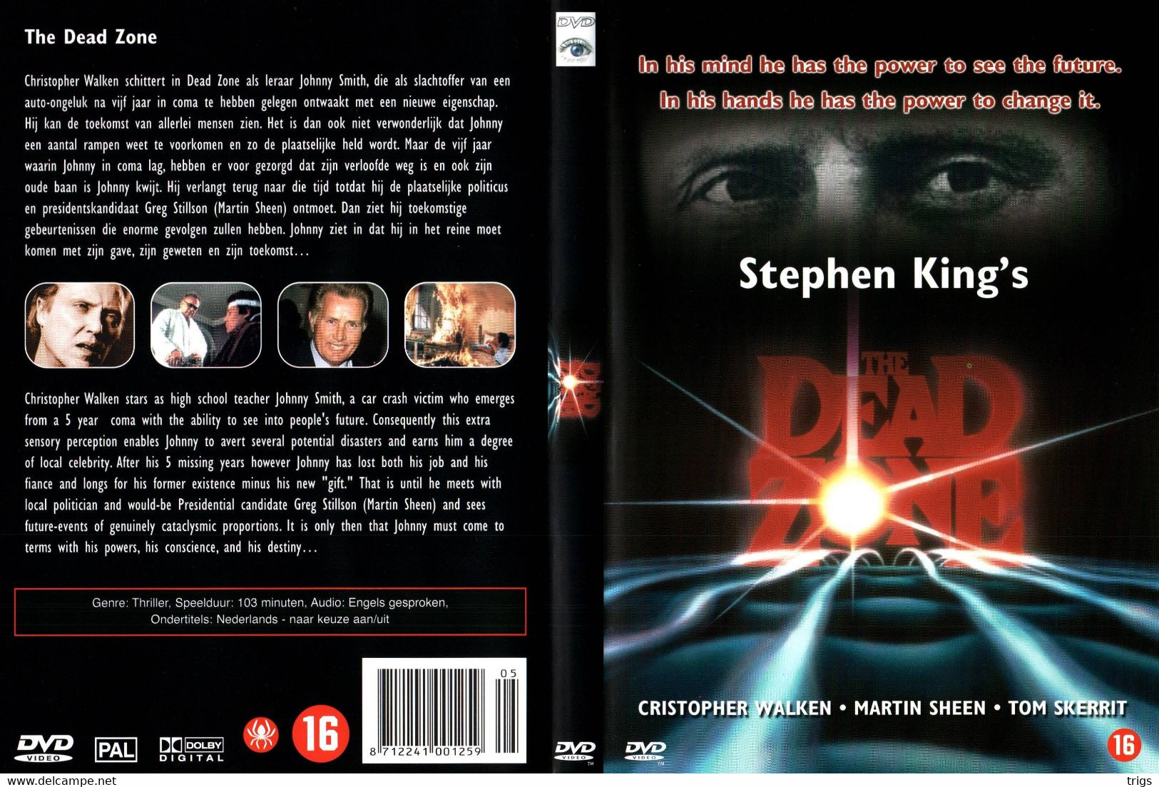 DVD - The Dead Zone - Horreur