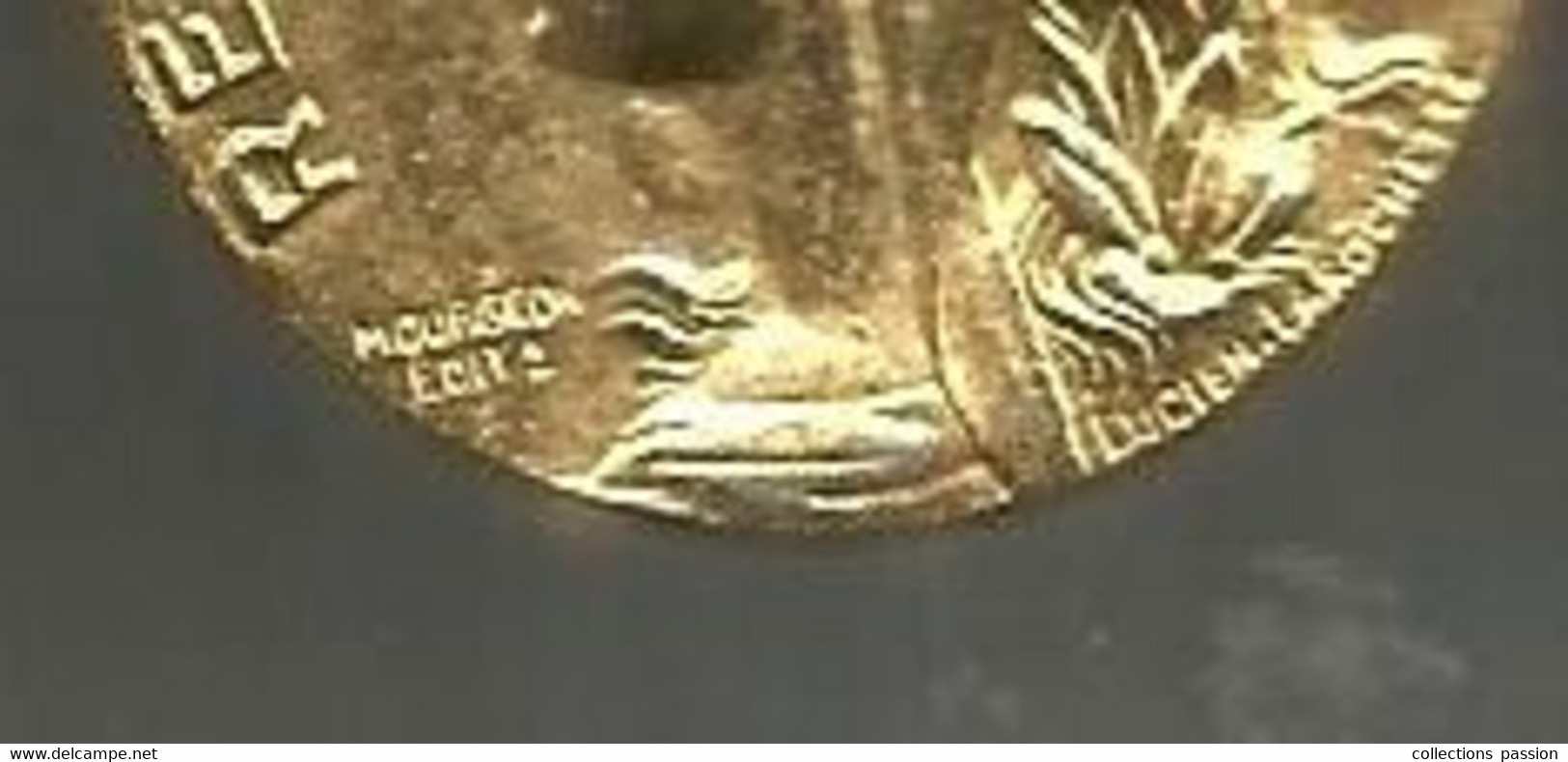 Médaille Du Travail, Commerce Et Industrie, Signée Mourgeon Edit R Et Lucien Larochette,1992, Frais Fr 2.25 E - Profesionales / De Sociedad
