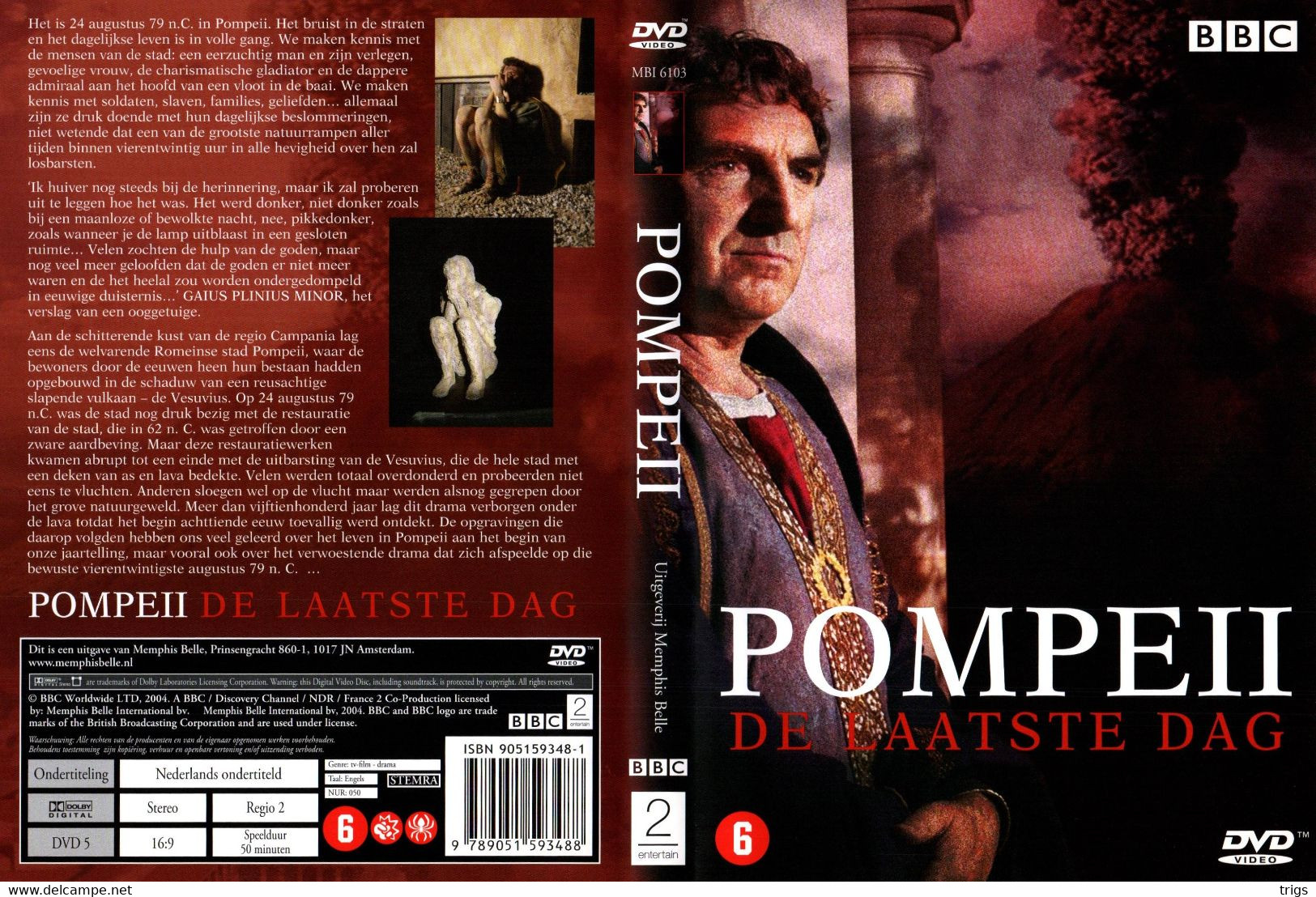 DVD - Pompeii: De Laatste Dag - Documentaires