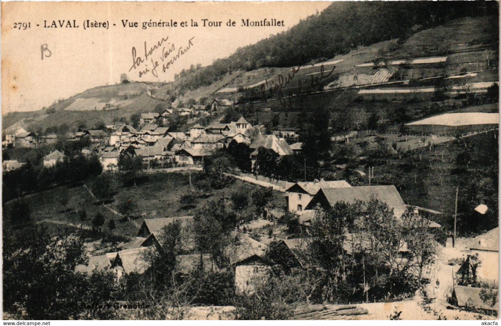 CPA LAVAL - Vue Générale Et La Tour De Montfallet (583363) - Laval