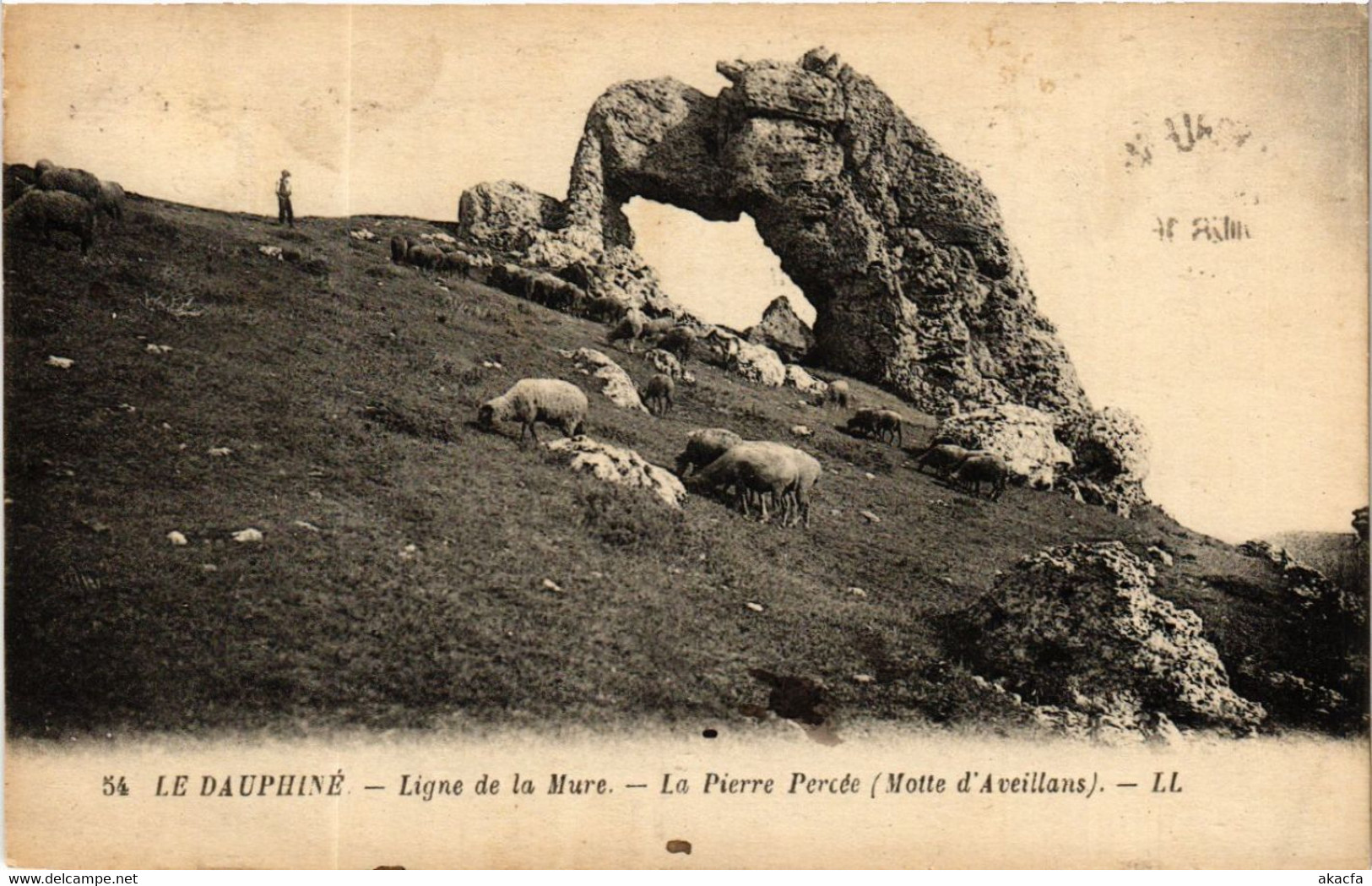 CPA Le Dauphine Ligne De La MURE La Pierre Percée (Motte D'Aveillans (583867) - Motte-d'Aveillans