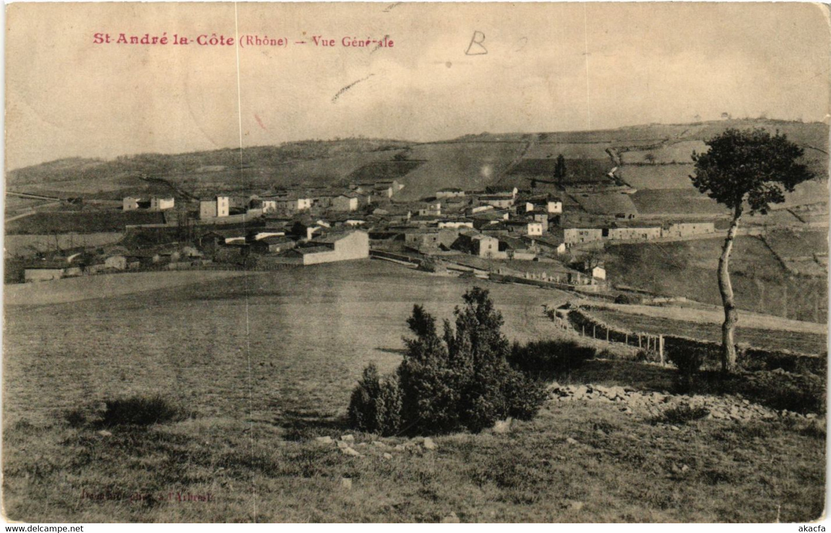 CPA St-ANDRÉ-la-COTE - Vue Générale (572750) - Saint-André-la-Côte