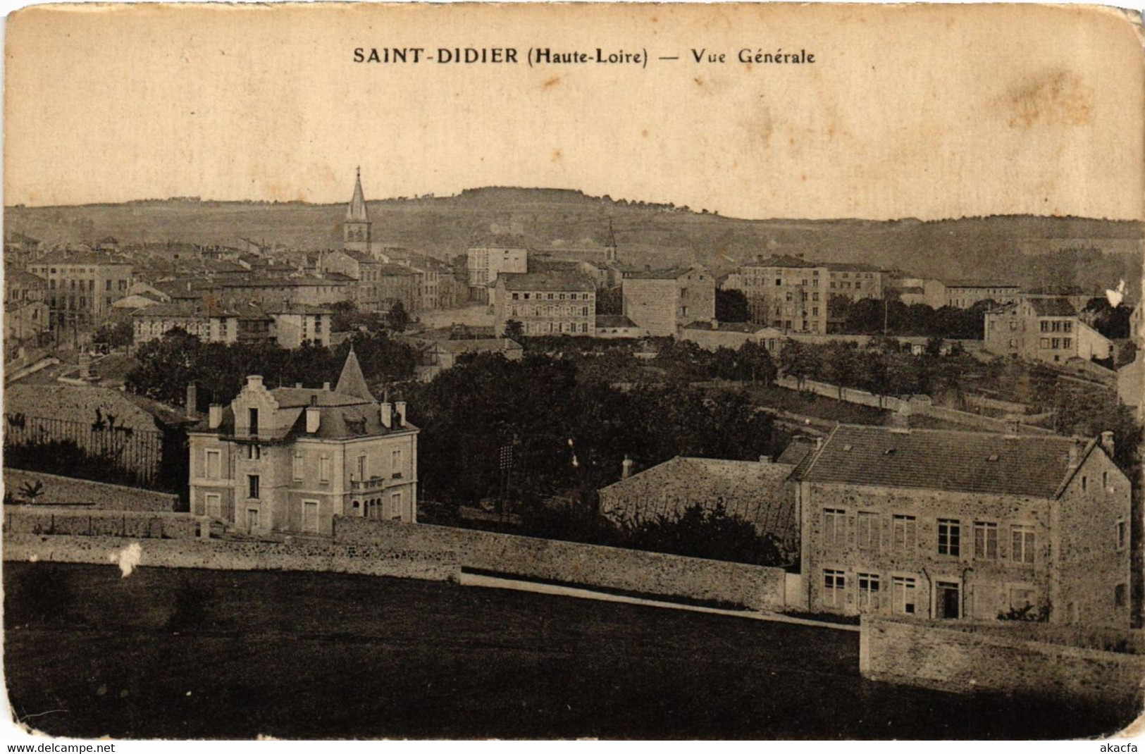 CPA St-DIDIER - Vue Générale (690416) - Saint Didier En Velay