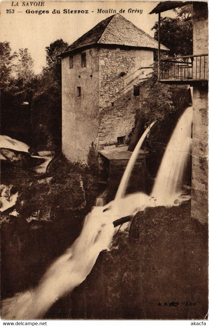 CPA Gorges Du Sierroz - Moulin De Grésy (659071) - Gresy Sur Isere